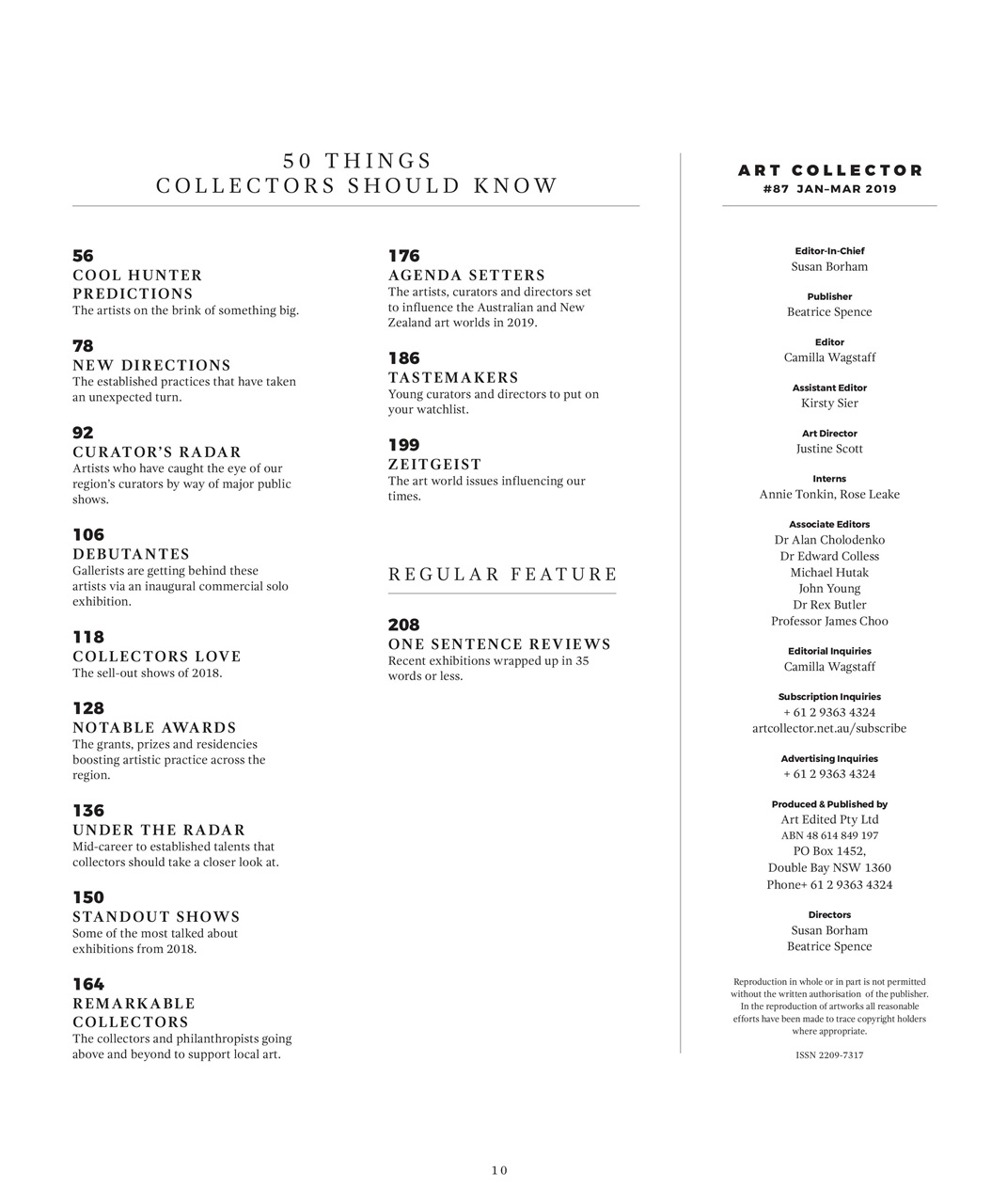 Art Collector Preview Pages