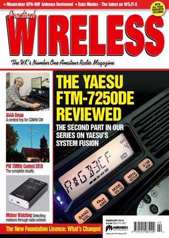 Practical Wireless issue February 2019