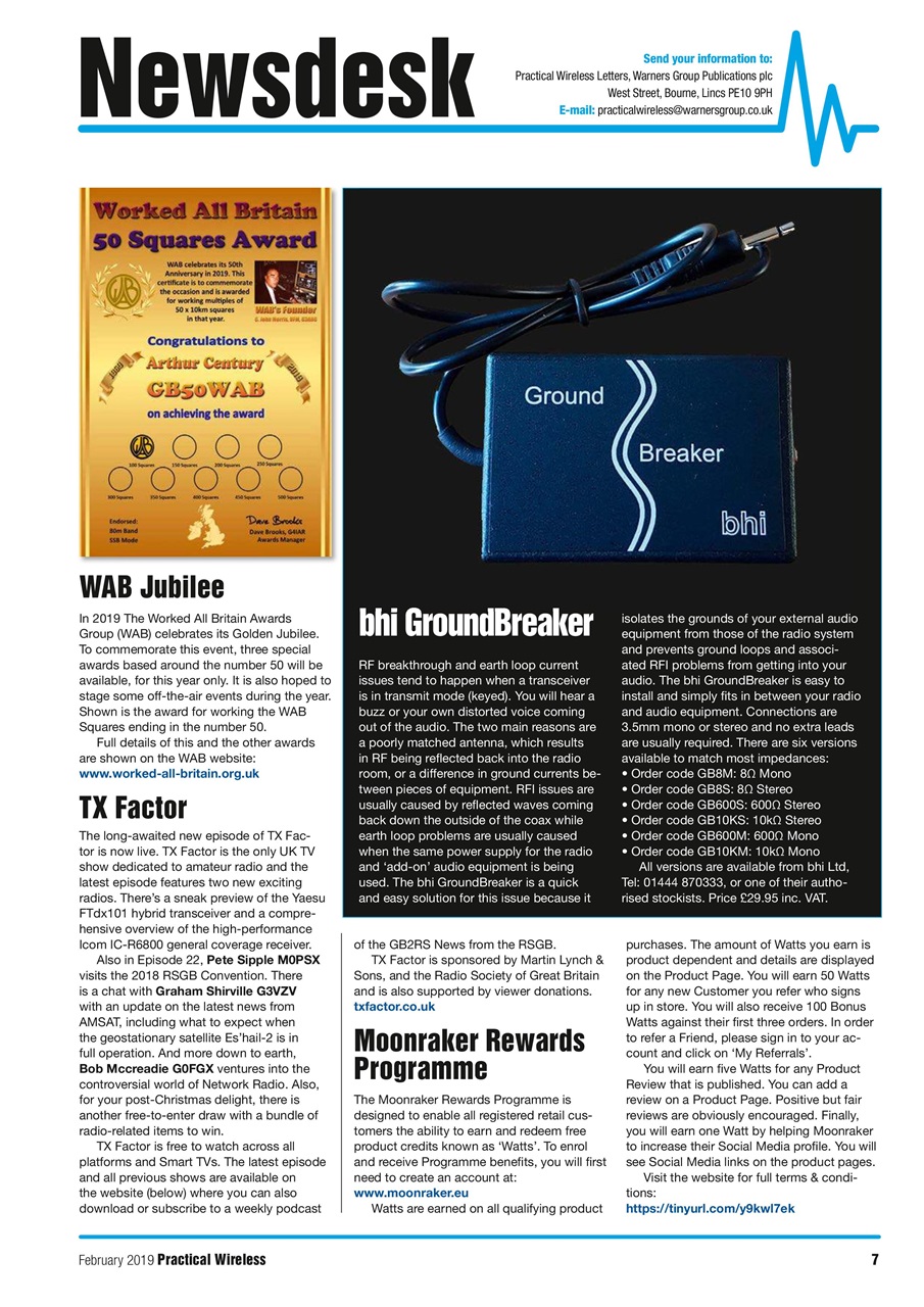 Practical Wireless Preview Pages