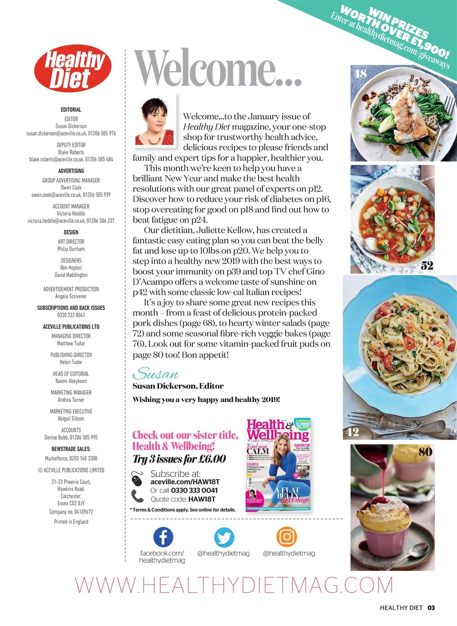 Healthy Diet Preview Pages
