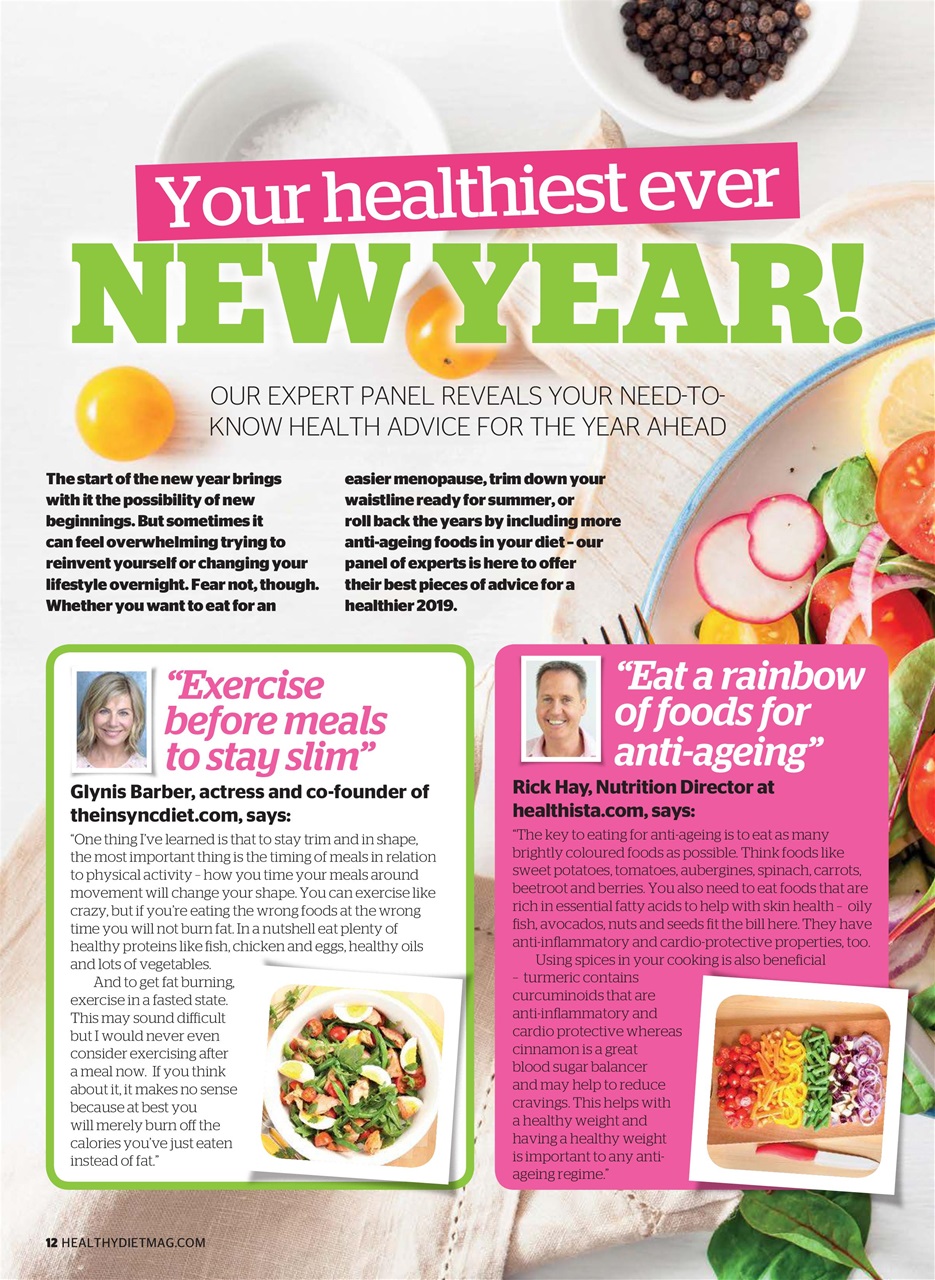 Healthy Diet Preview Pages