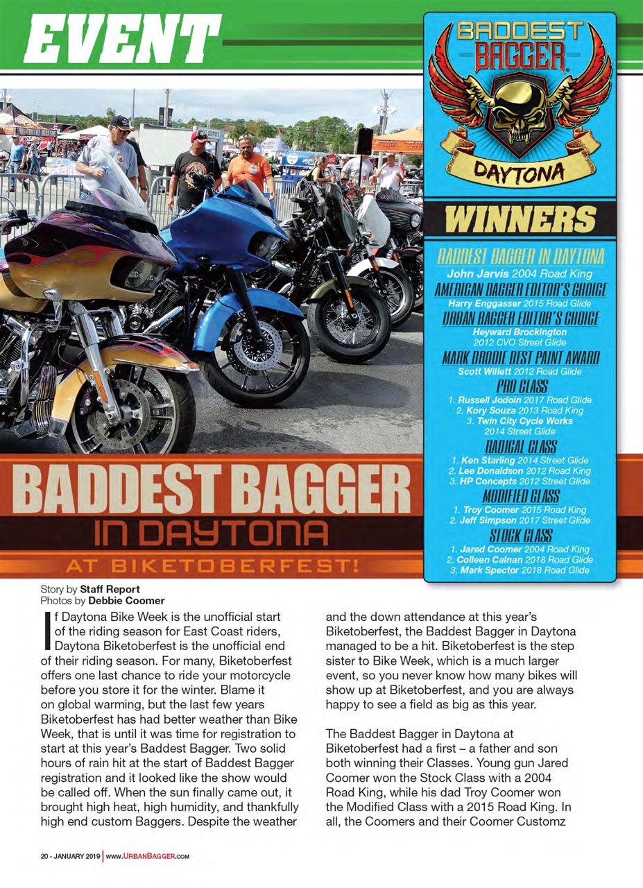 Urban Bagger Preview Pages