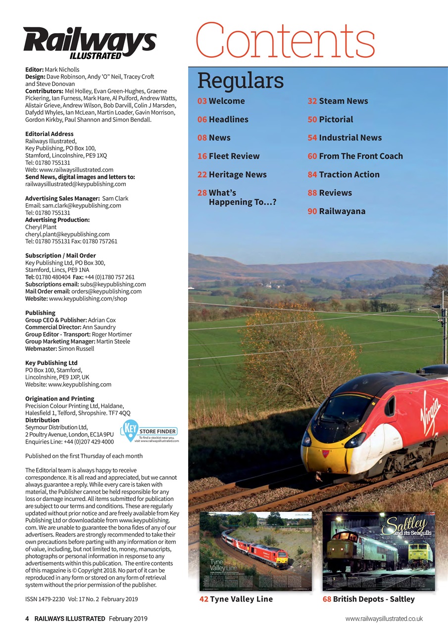 Railways Illustrated Preview Pages
