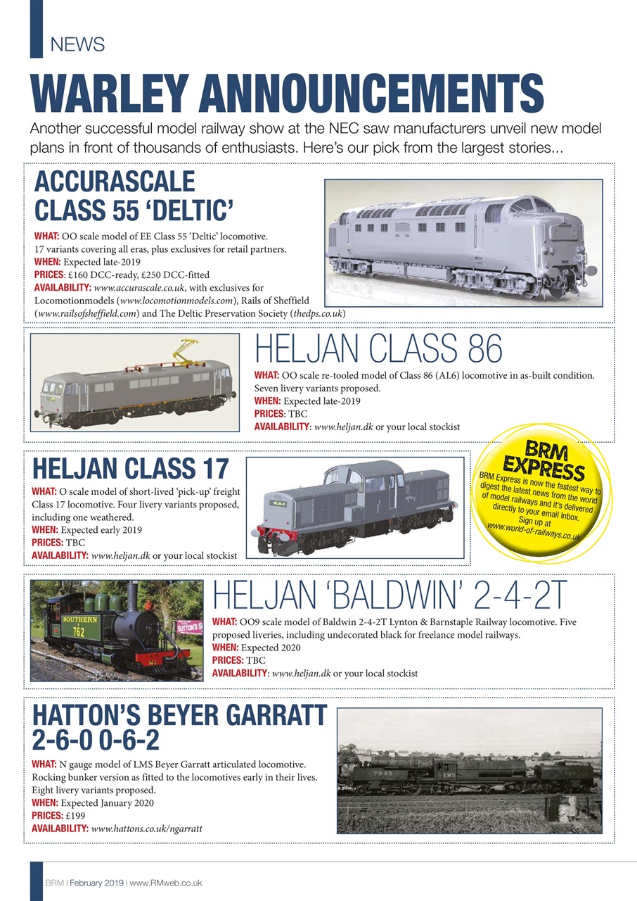 British Railway Modelling (BRM) Preview Pages