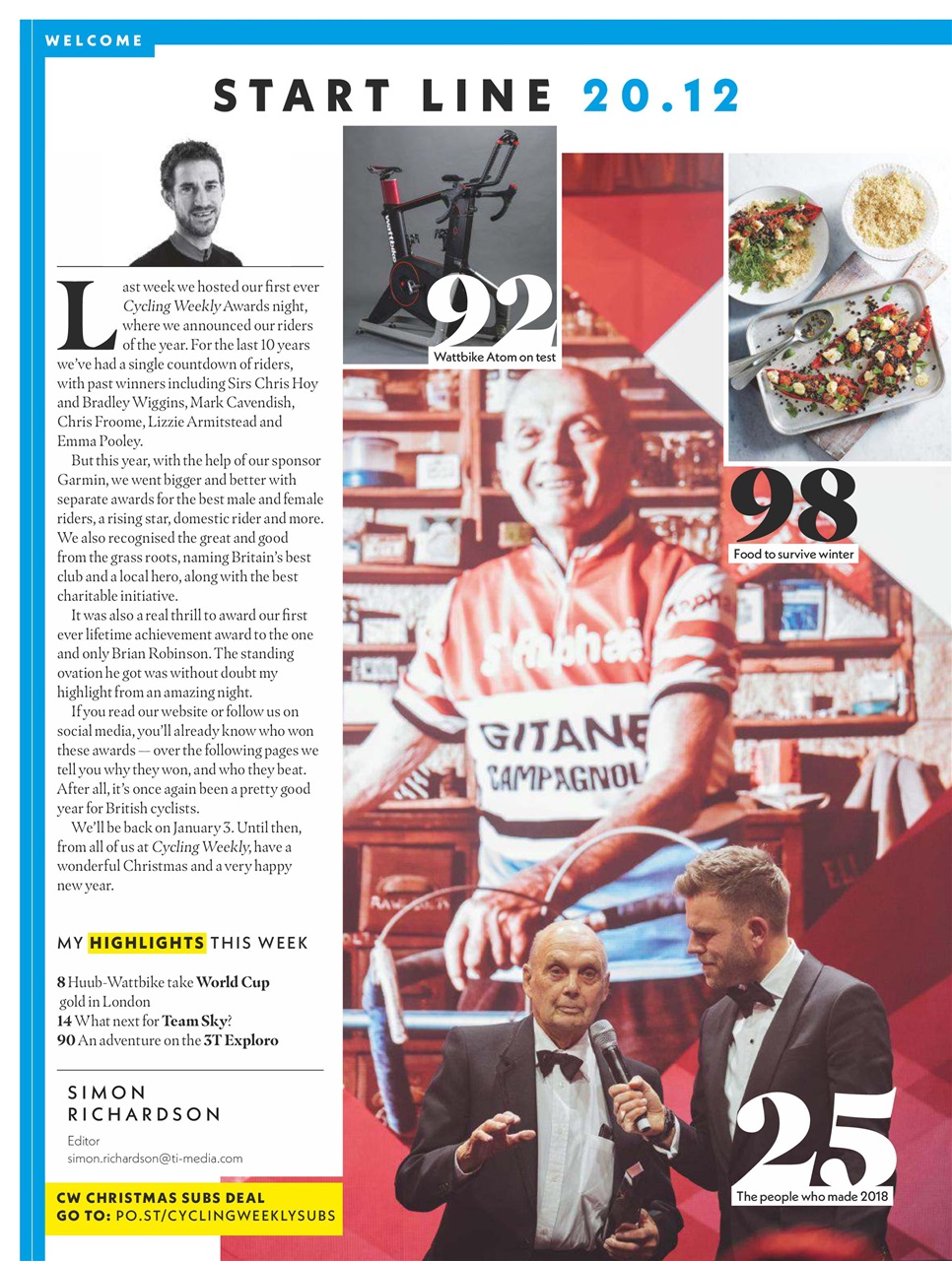 Cycling Weekly Preview Pages