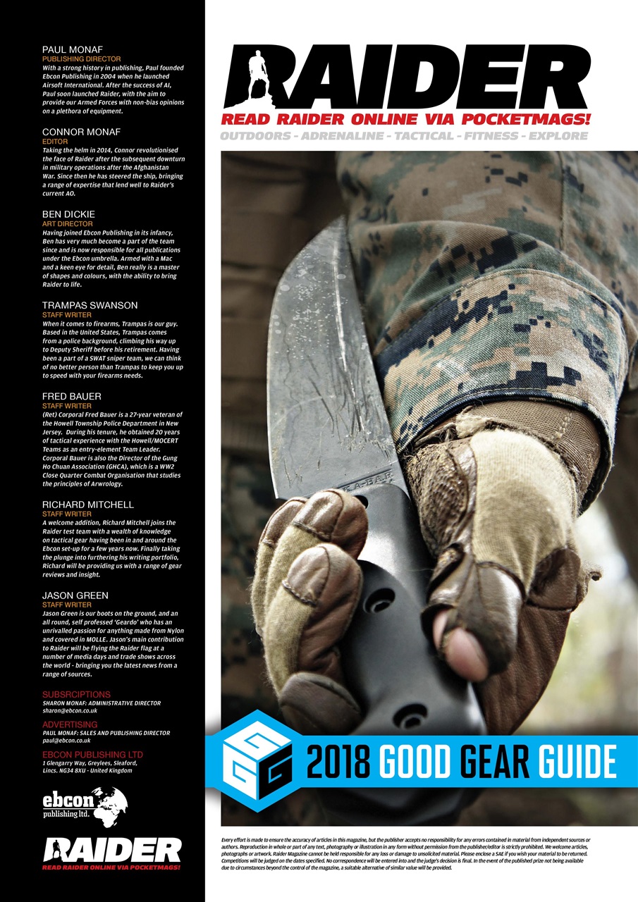 Raider Preview Pages