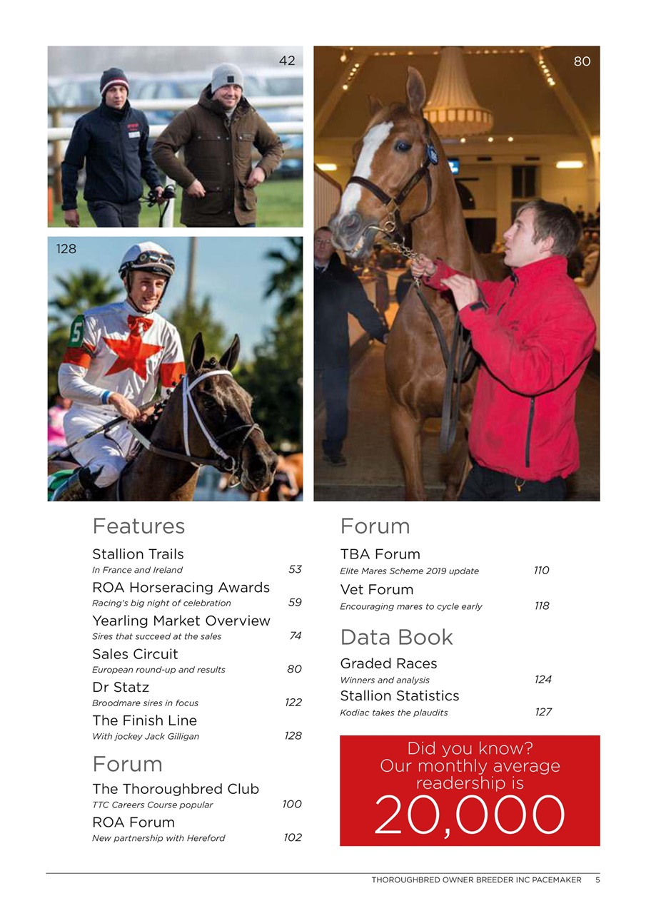 The Owner Breeder Preview Pages