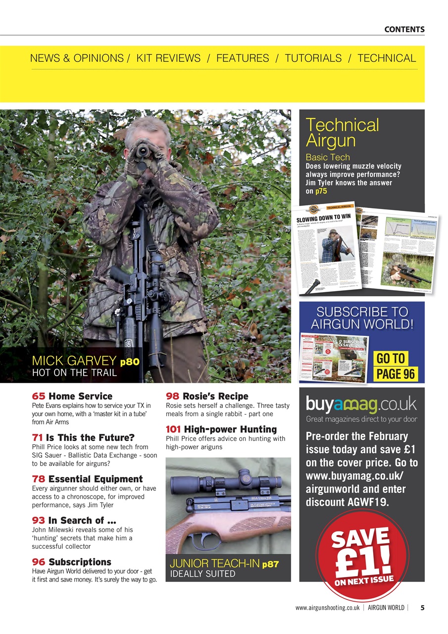 Airgun World Preview Pages