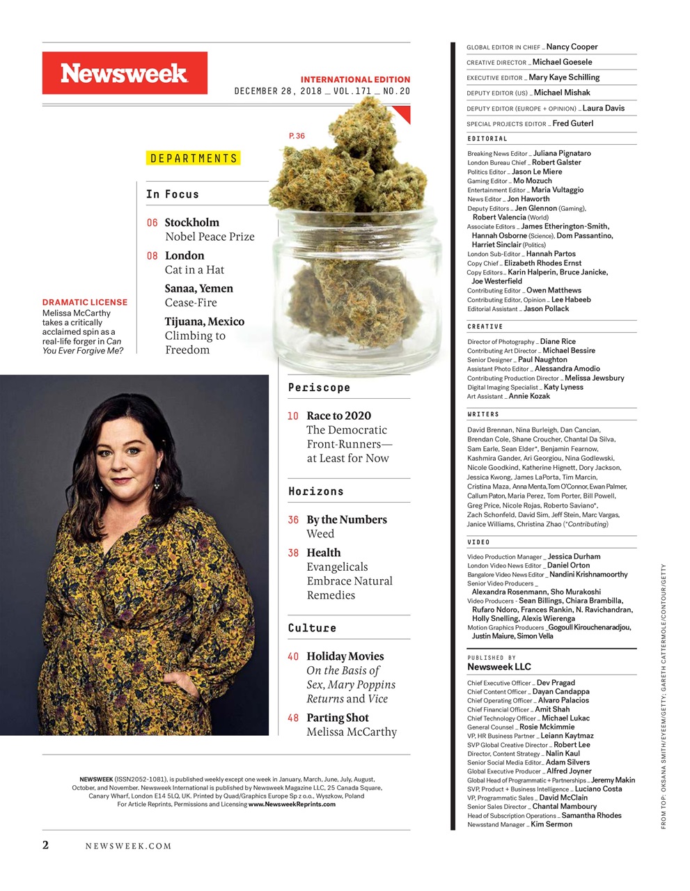 Newsweek International Preview Pages