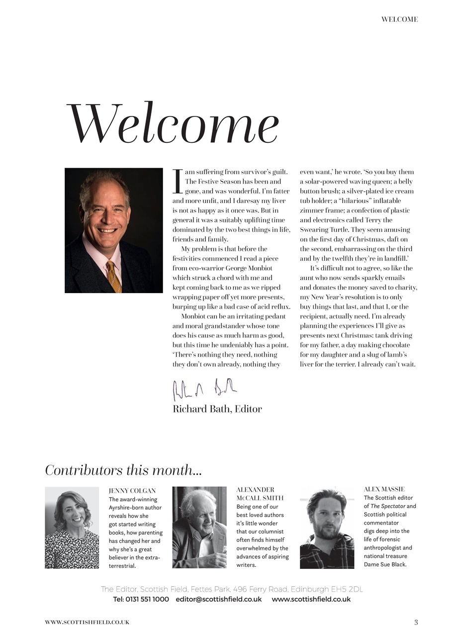 Scottish Field Preview Pages