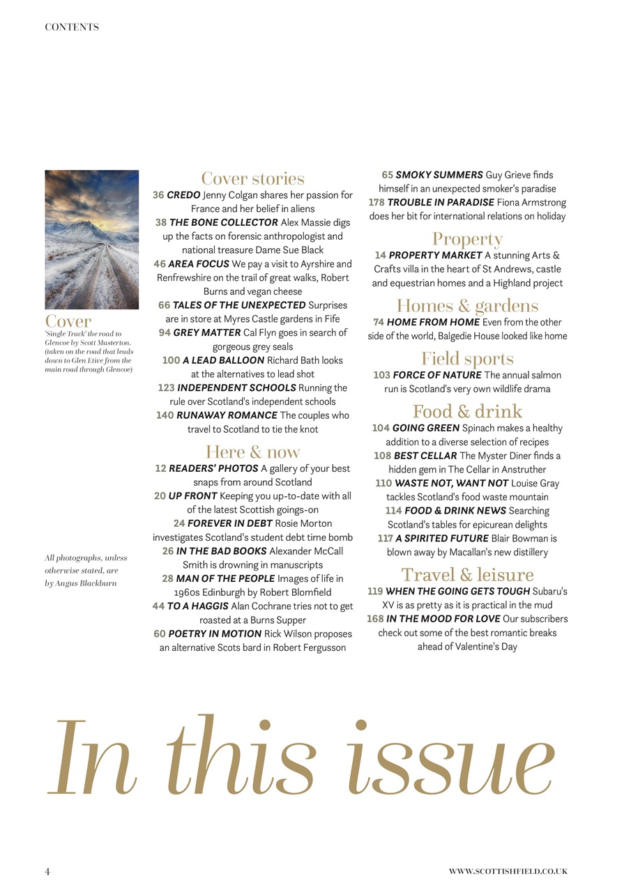 Scottish Field Preview Pages