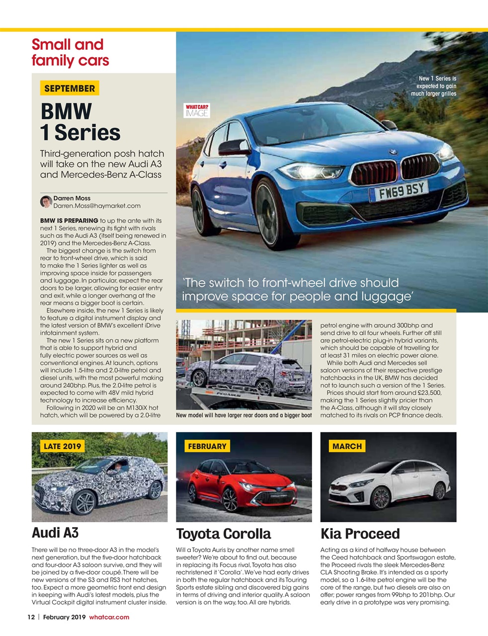 What Car? Preview Pages