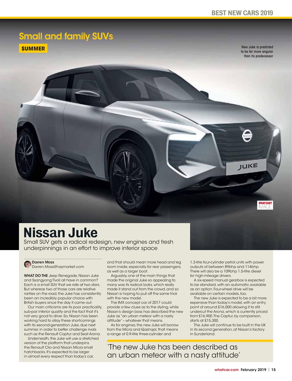 What Car? Preview Pages