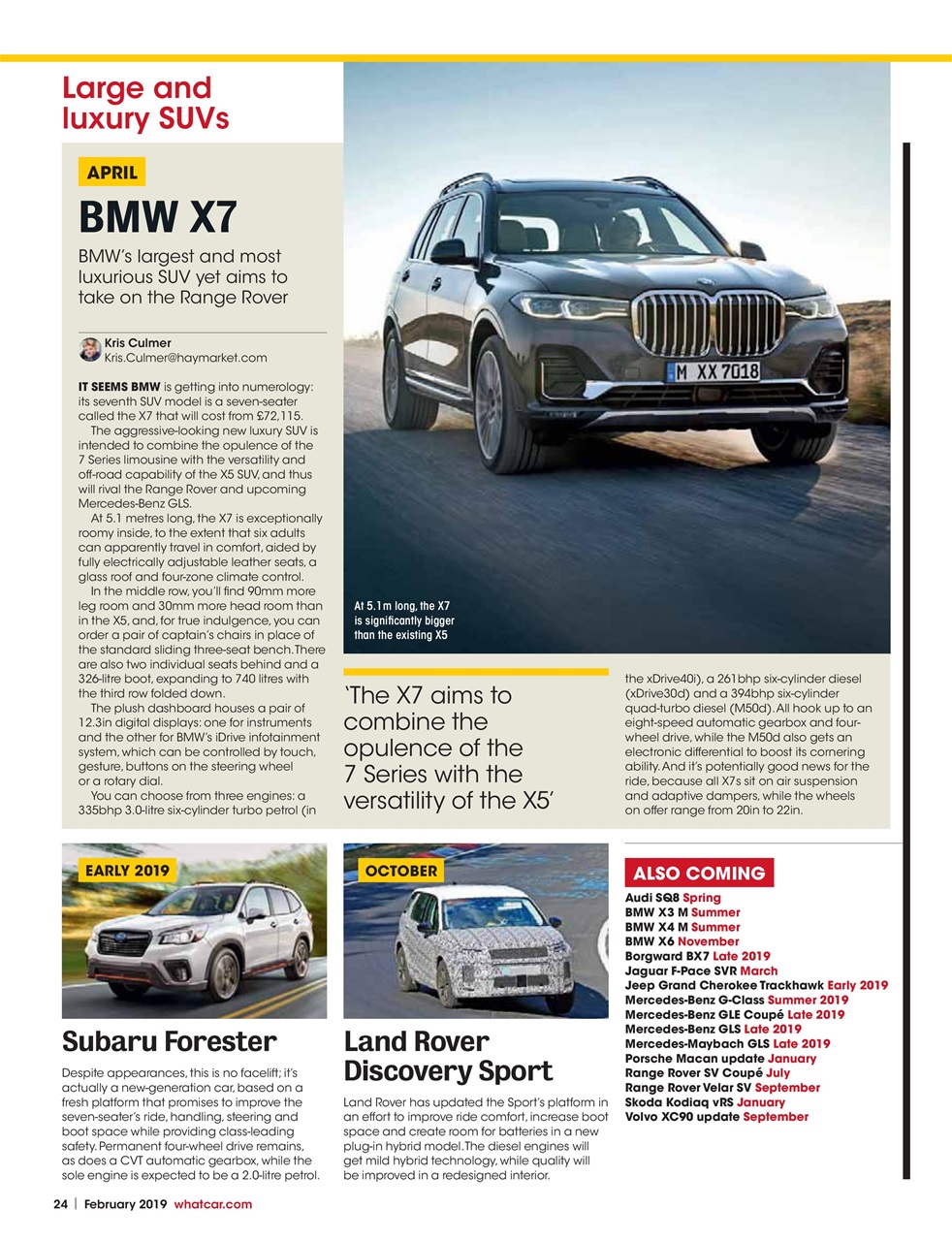 What Car? Preview Pages