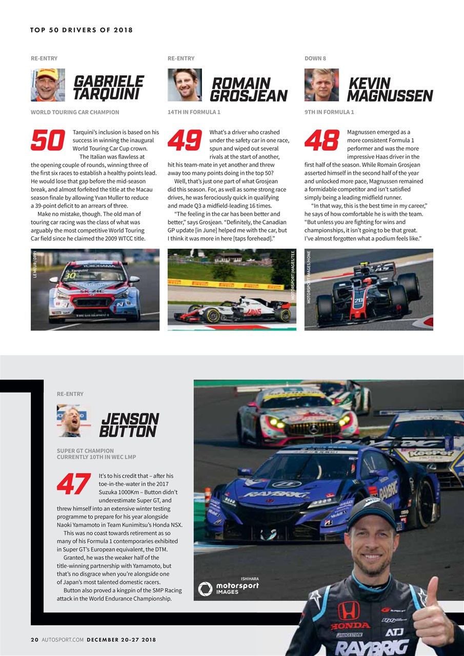 Autosport Preview Pages