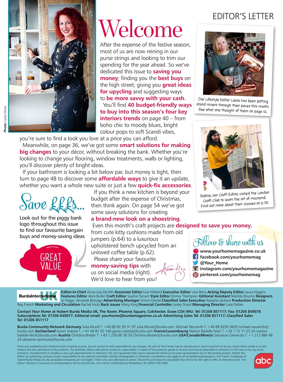 Your Home Magazine Preview Pages