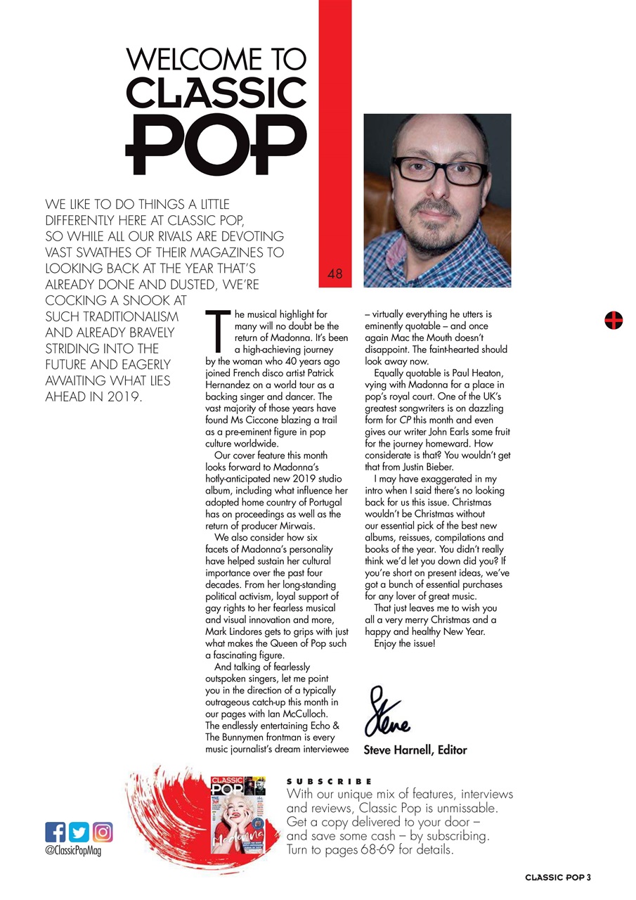 Classic Pop Preview Pages
