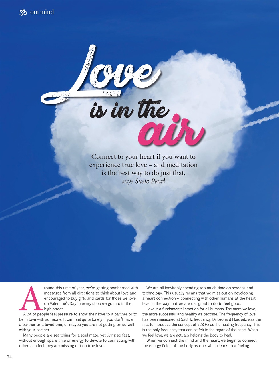 OM Yoga Magazine Preview Pages