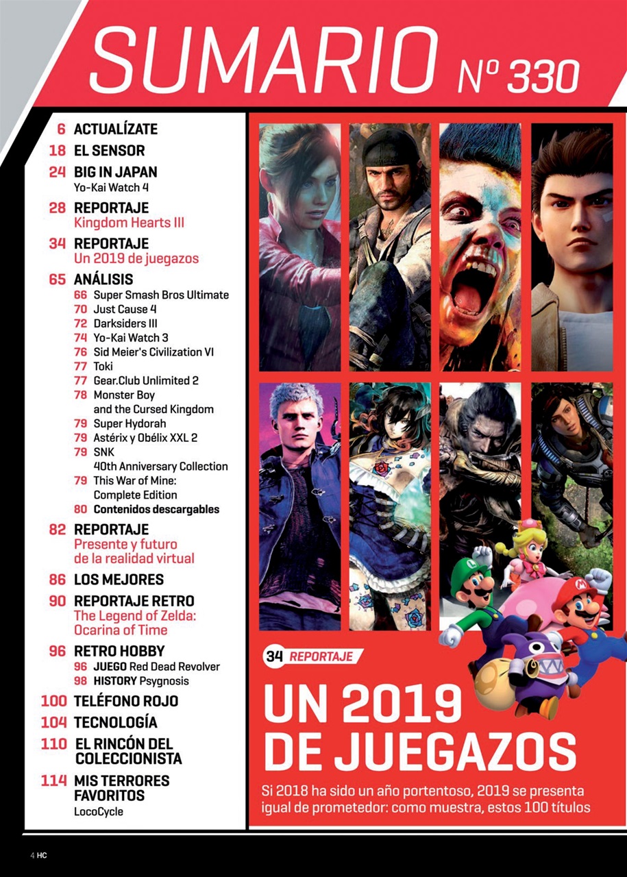 Hobby Consolas Preview Pages