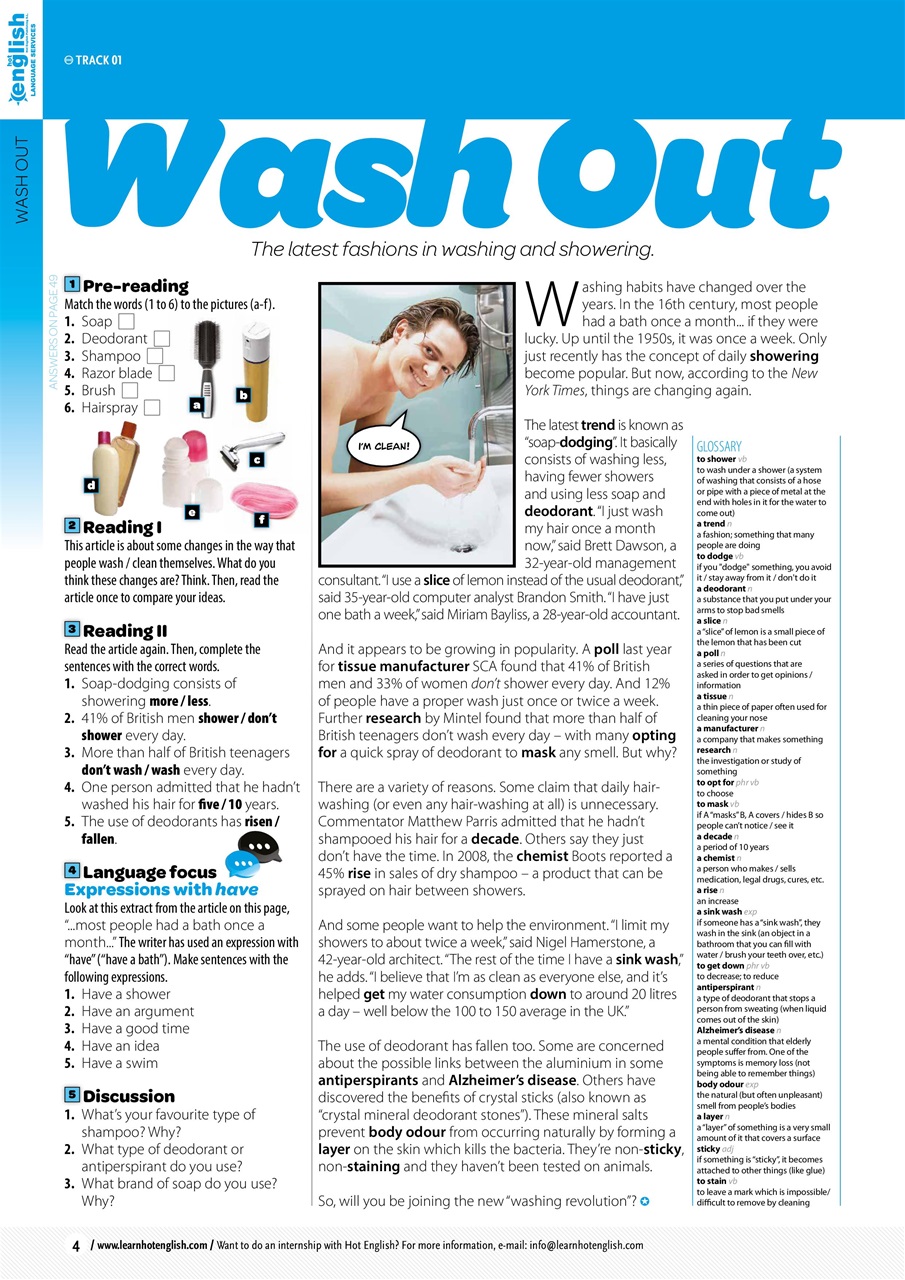 Learn Hot English Preview Pages