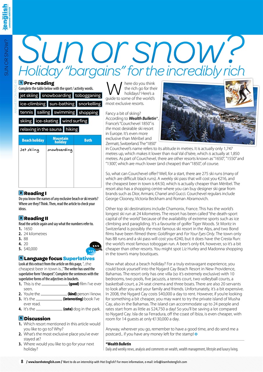 Learn Hot English Preview Pages