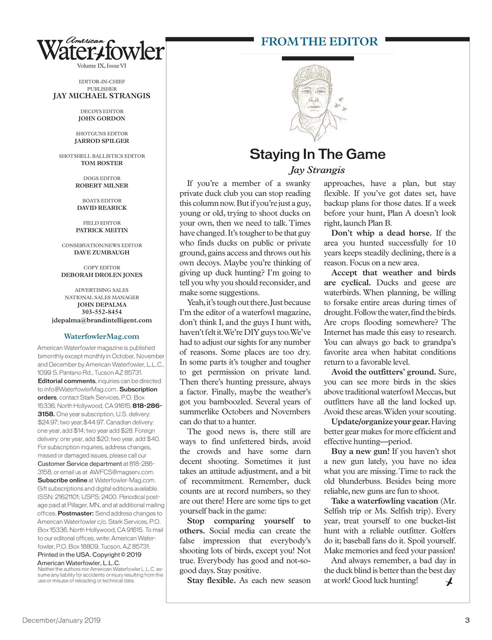 American Waterfowler Preview Pages