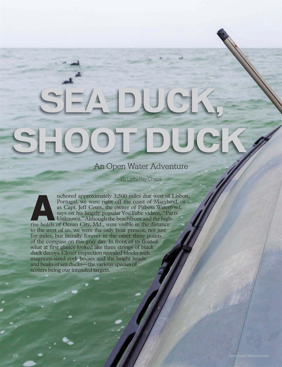 American Waterfowler Preview Pages
