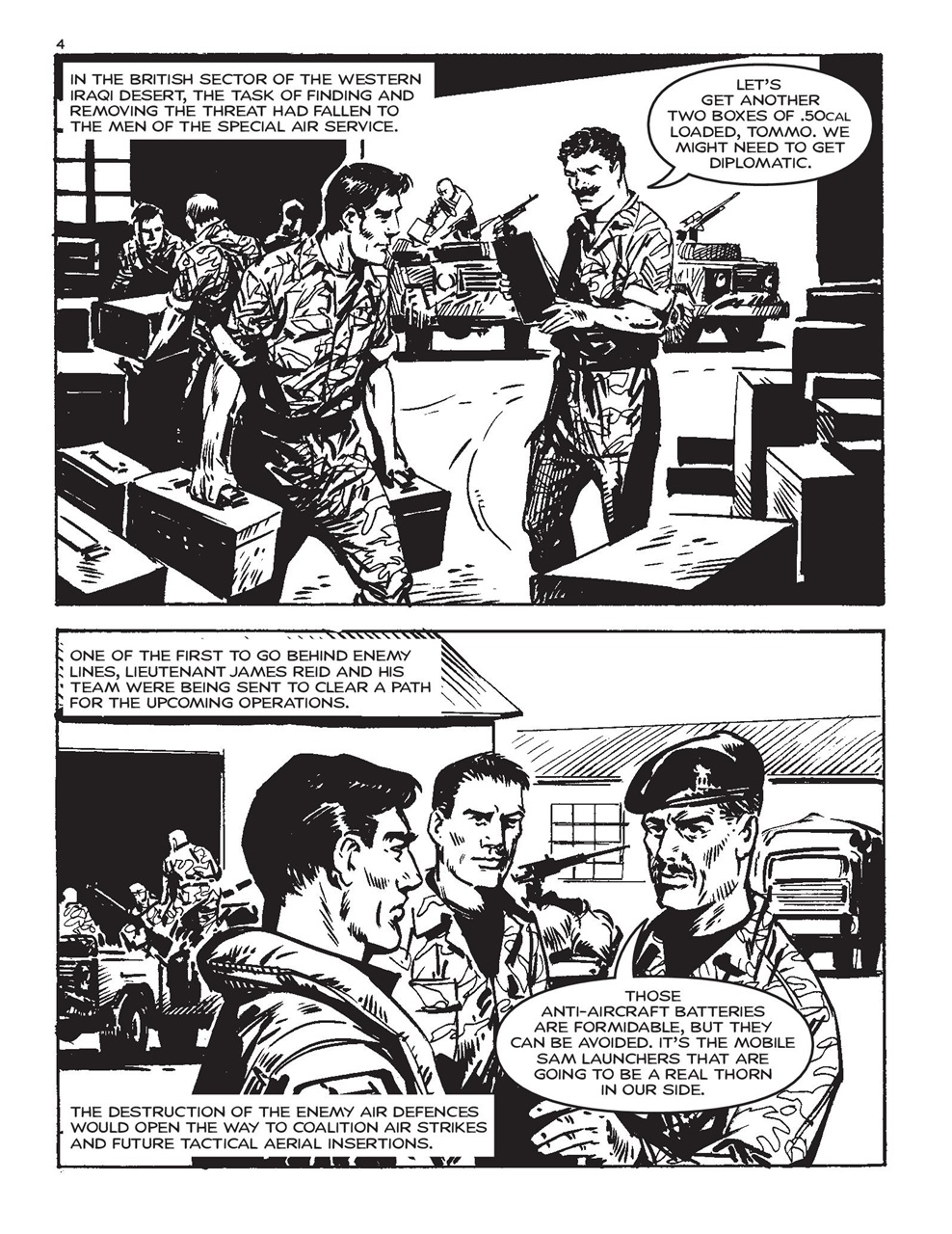 Commando Preview Pages