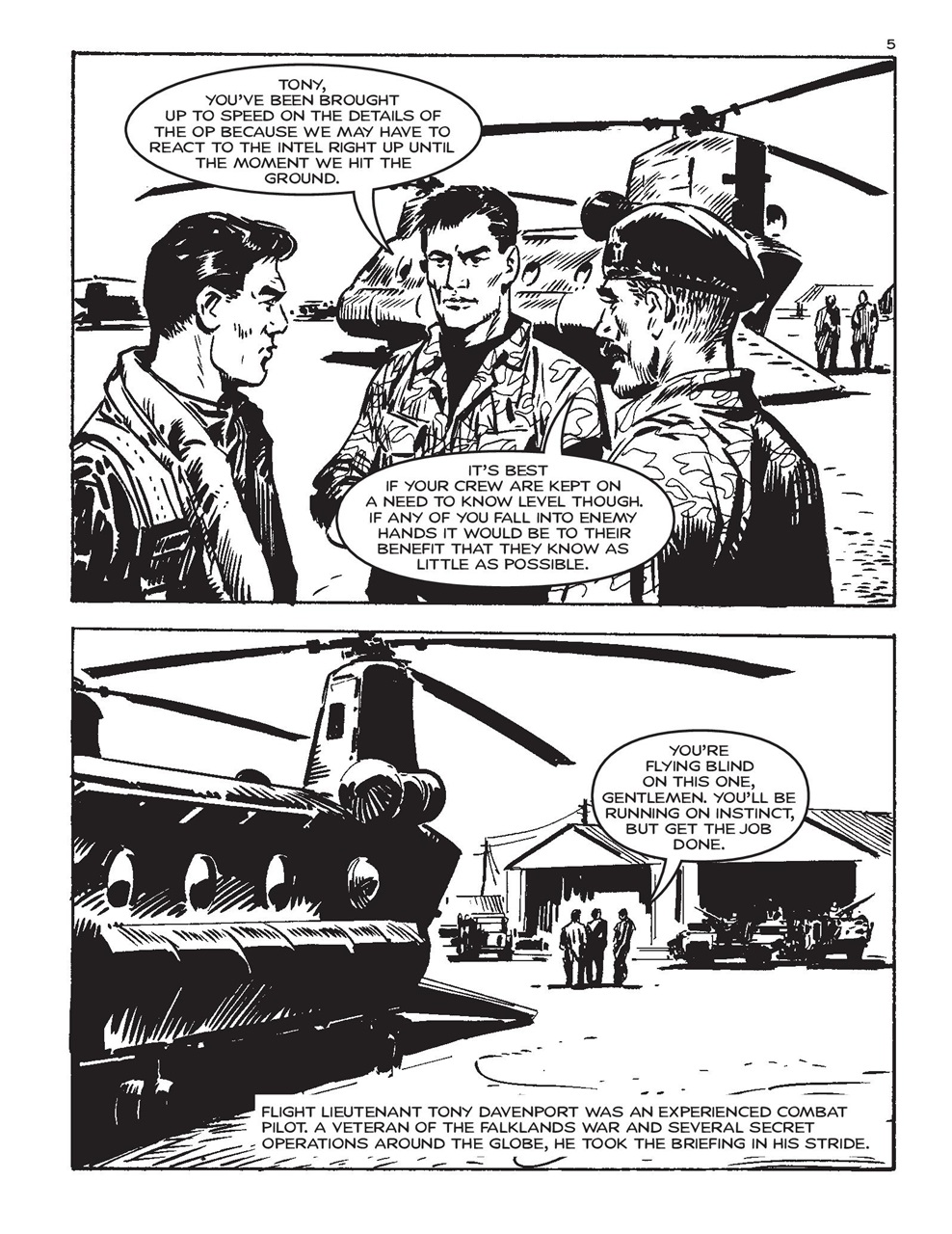 Commando Preview Pages