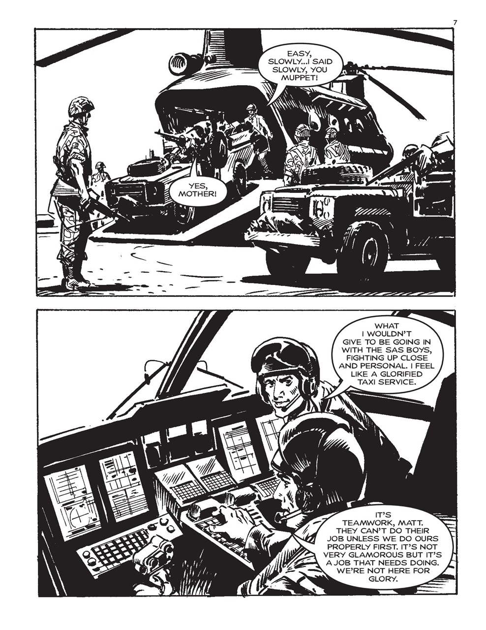 Commando Preview Pages