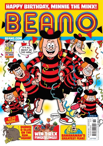 Beano issue 29th December 2018