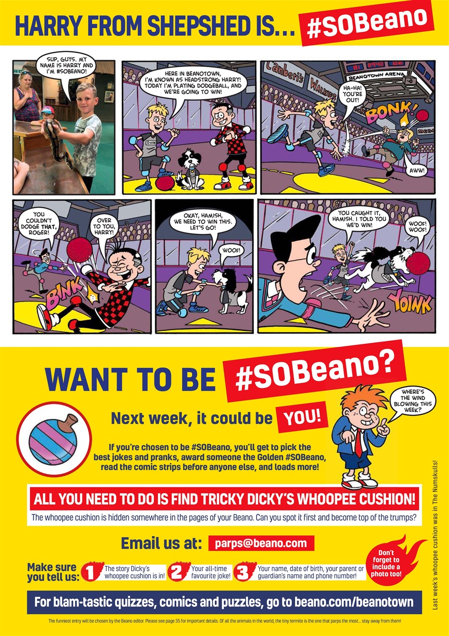 Beano Preview Pages