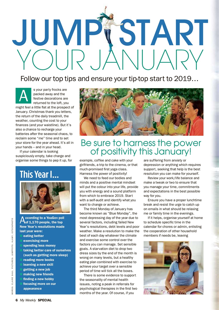 My Weekly Special Preview Pages