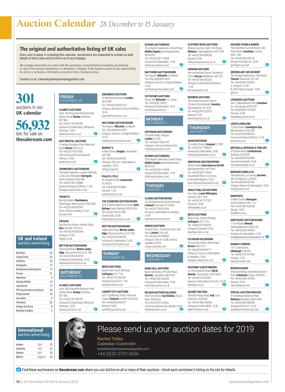 Antiques Trade Gazette Preview Pages