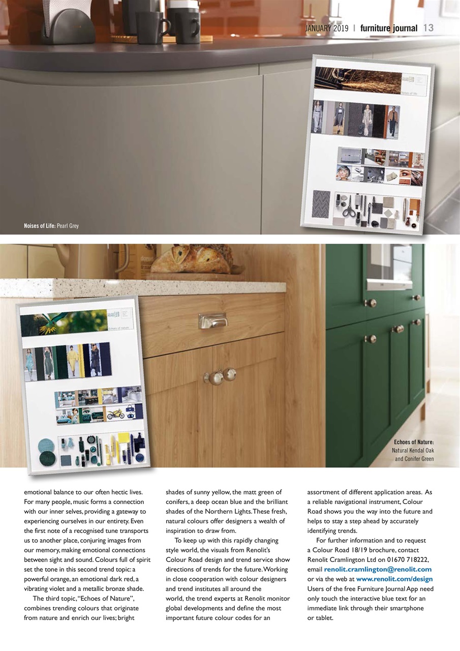 Furniture Journal Magazine Preview Pages