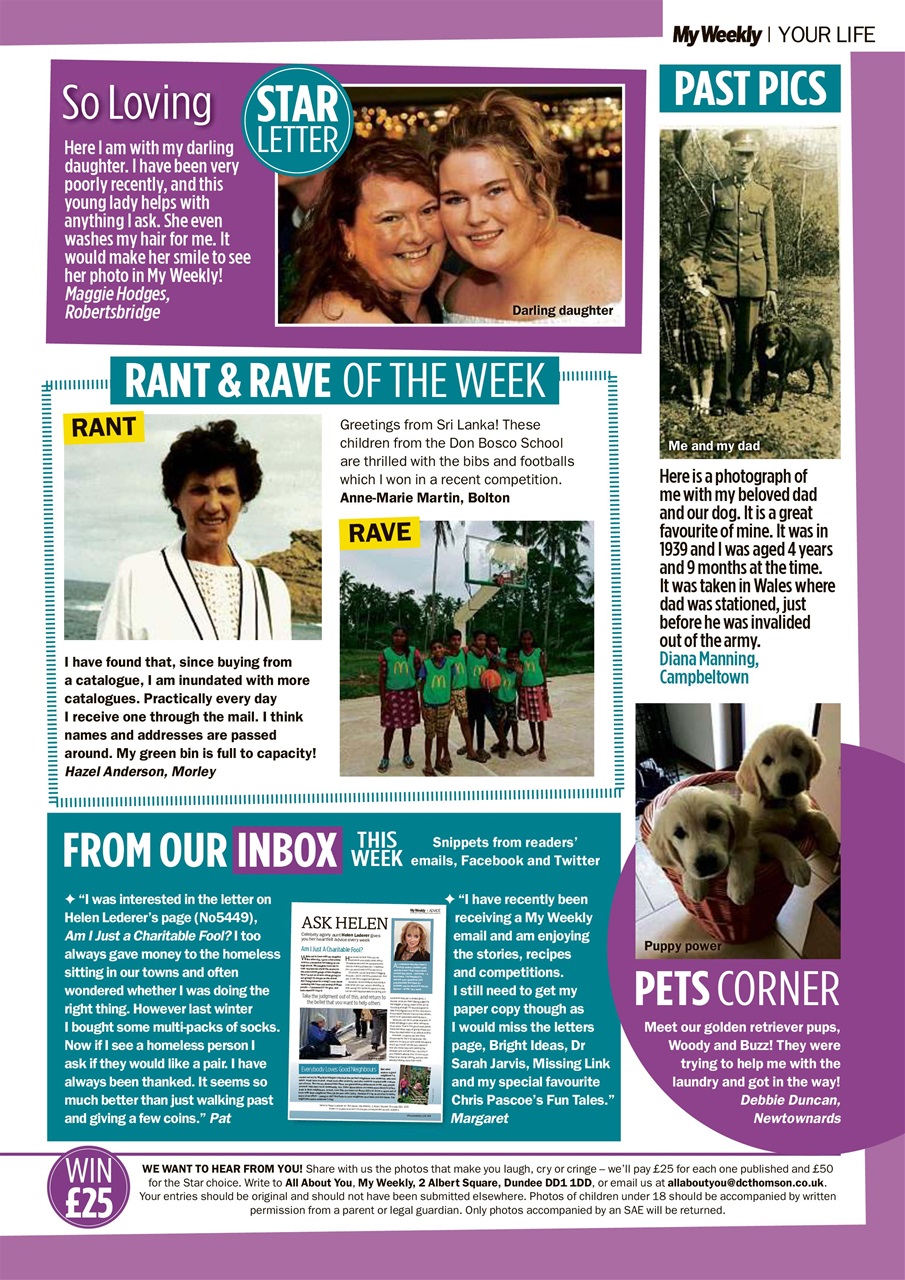 My Weekly Preview Pages