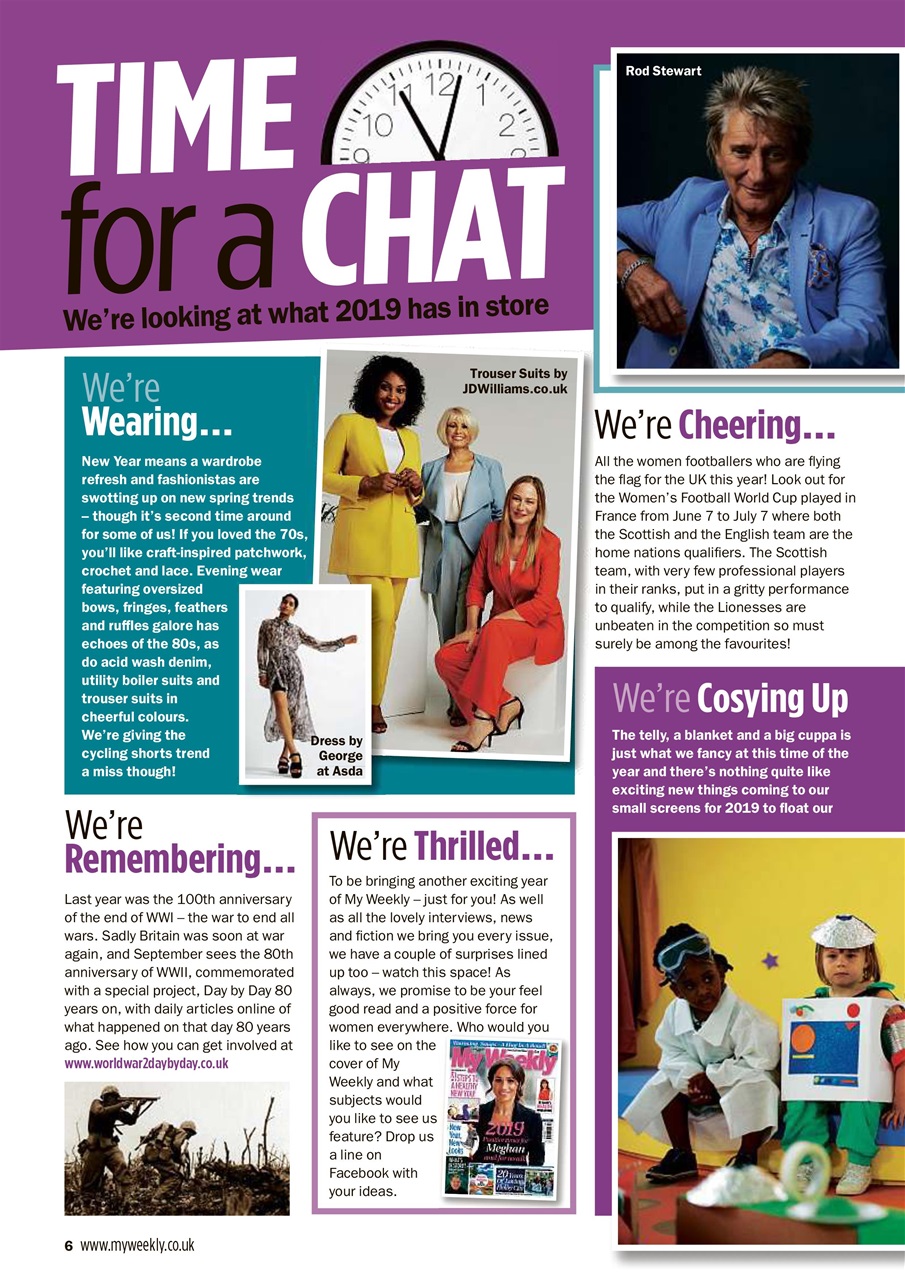 My Weekly Preview Pages