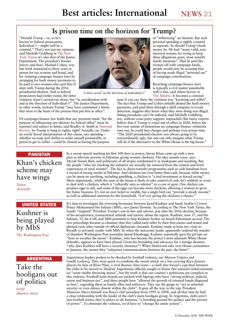 The Week Preview Pages