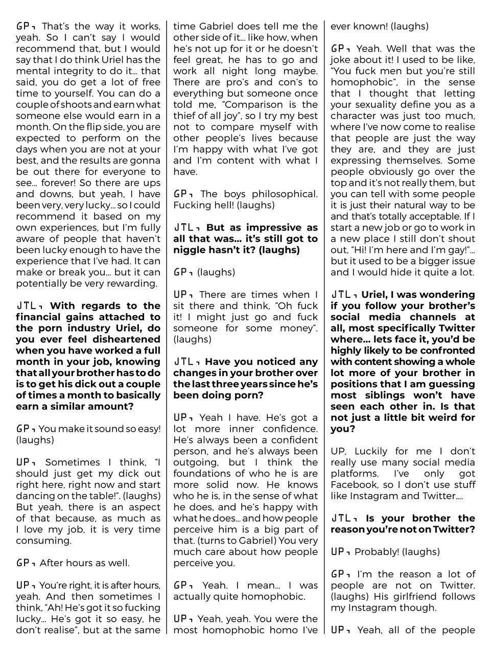 Jack The Lad Magazine Preview Pages