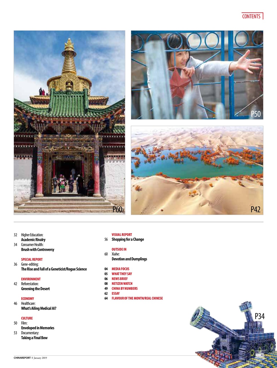 China Report Preview Pages