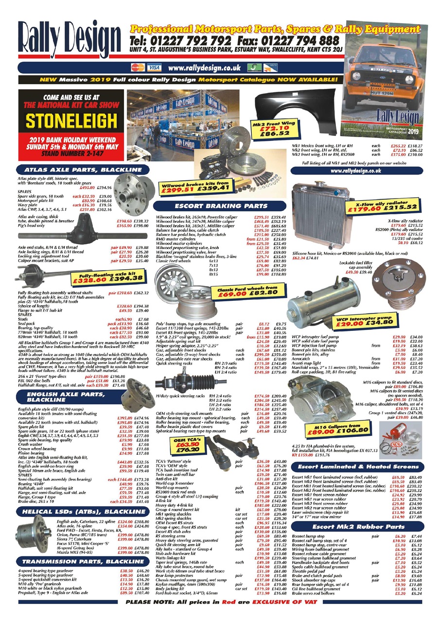 Classic Ford Preview Pages