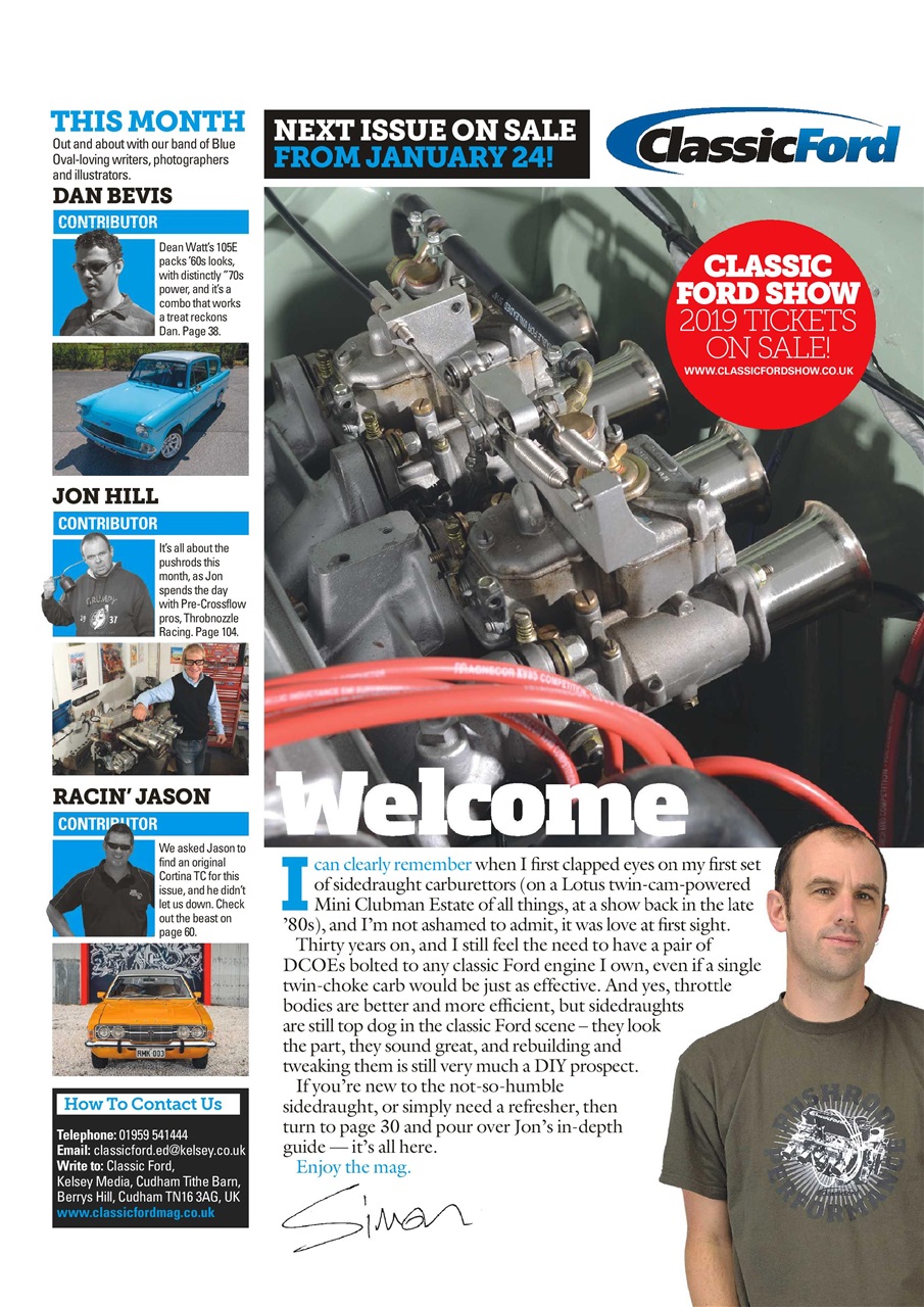 Classic Ford Preview Pages