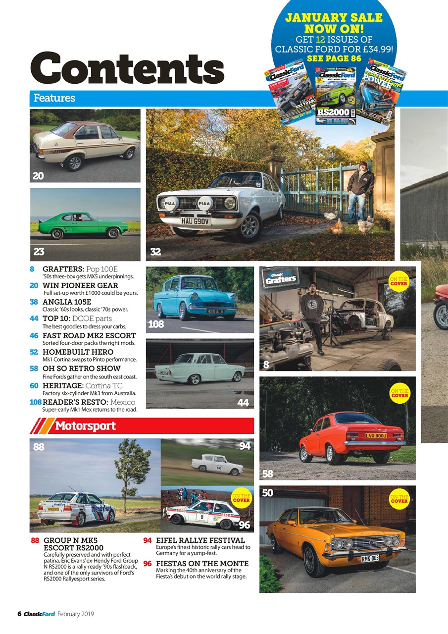 Classic Ford Preview Pages