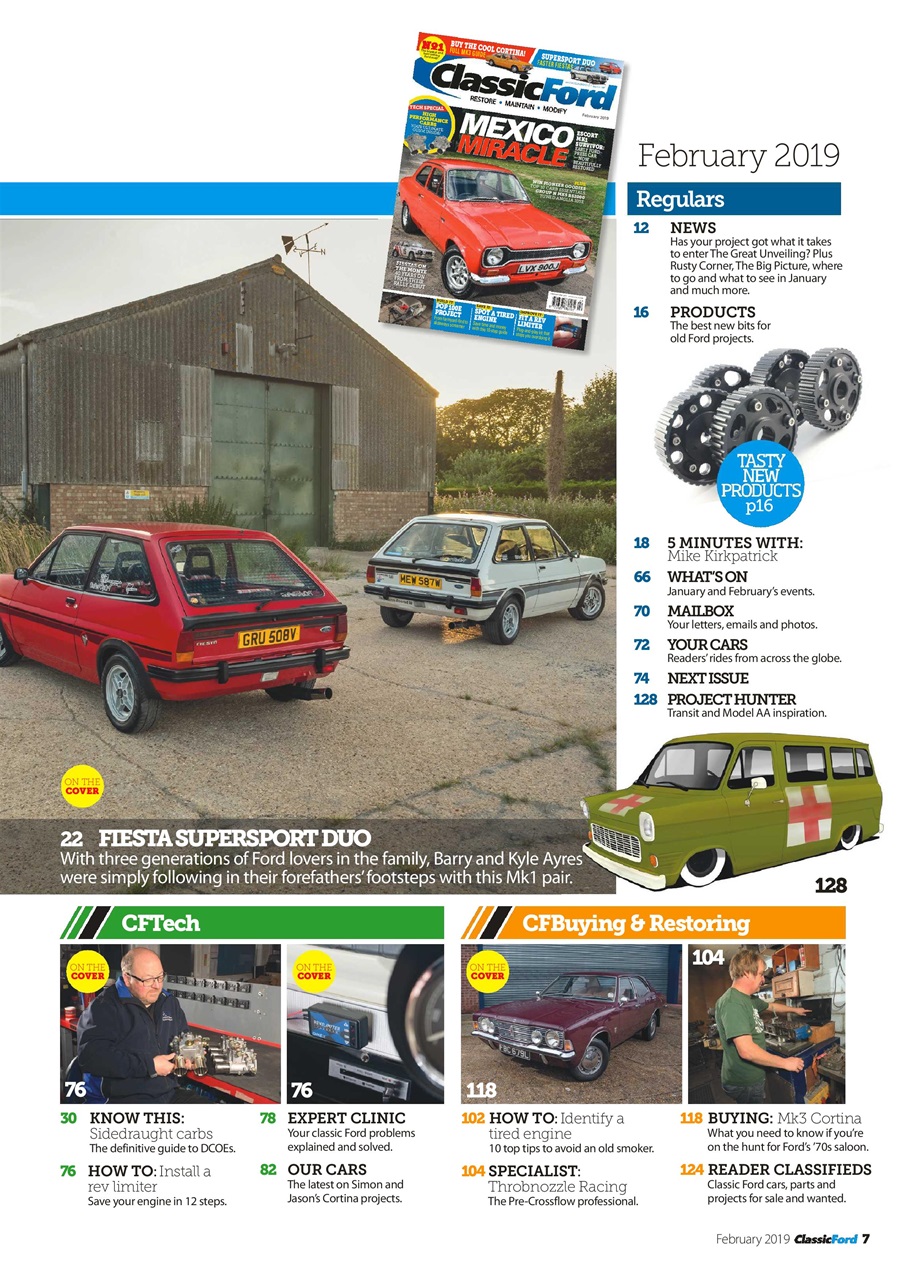 Classic Ford Preview Pages