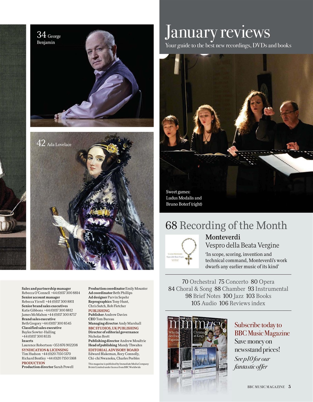 BBC Music Magazine Preview Pages