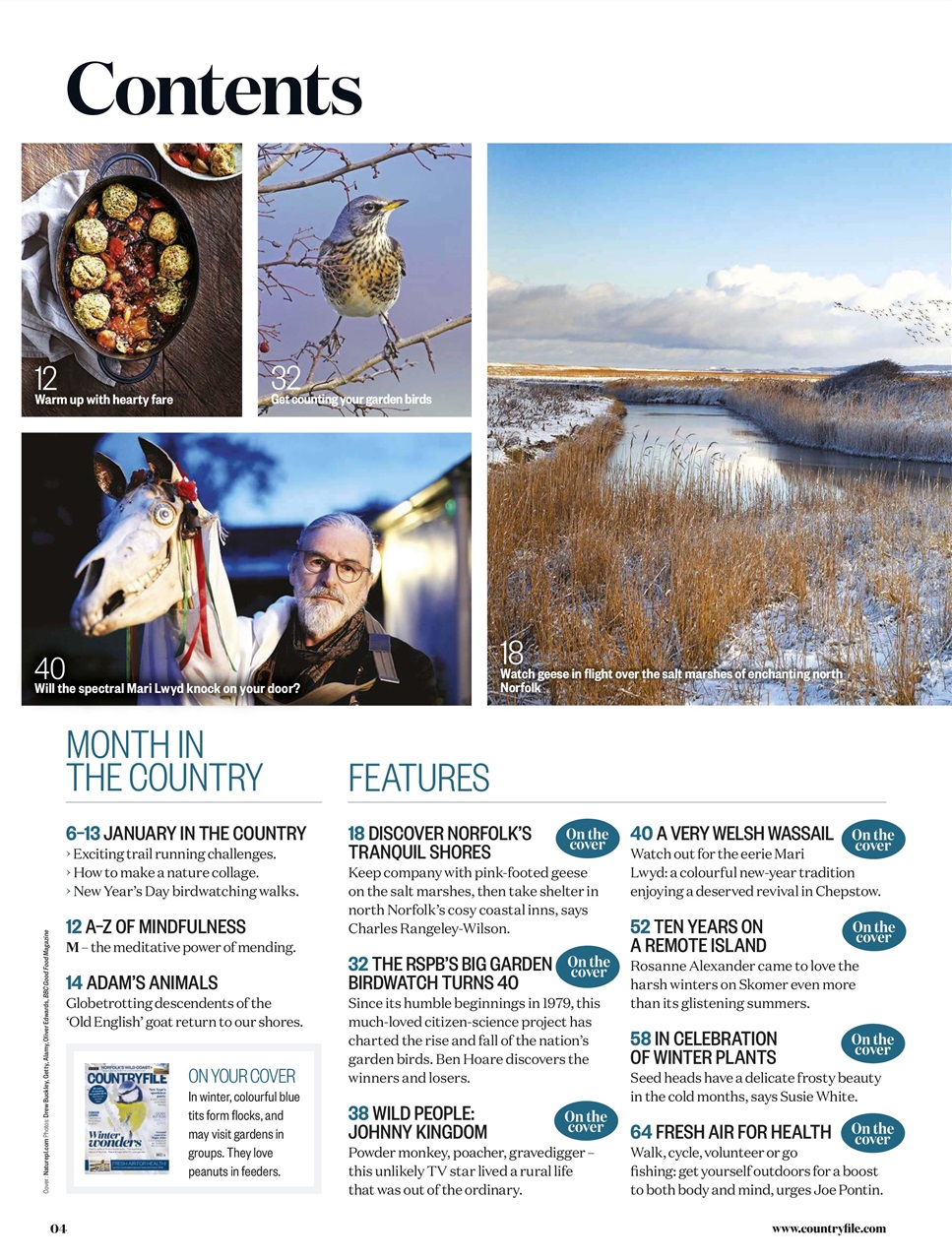 BBC Countryfile Magazine Preview Pages
