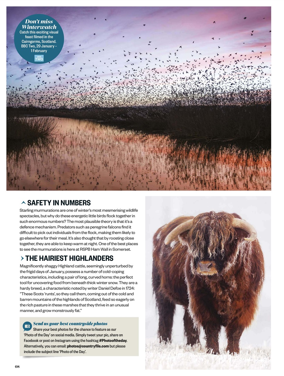 BBC Countryfile Magazine Preview Pages