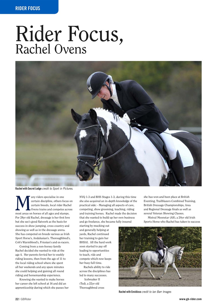 GB Rider Magazine Preview Pages