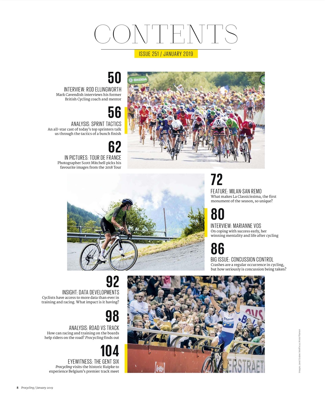 Procycling Preview Pages