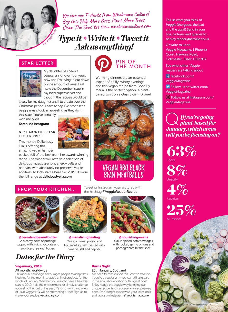 Veggie Magazine Preview Pages